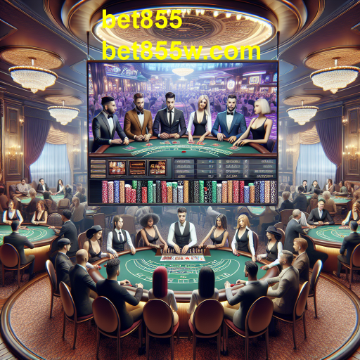 A Emoção do Cassino Ao Vivo no Bet855